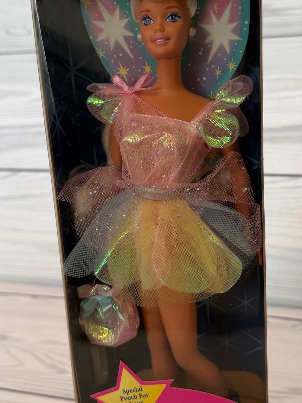 1996 Wal*Mart Toothfairy Barbie Doll with Pastel Accents, new, unopened